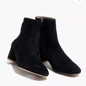 Madewell Jada Black Suede Boot